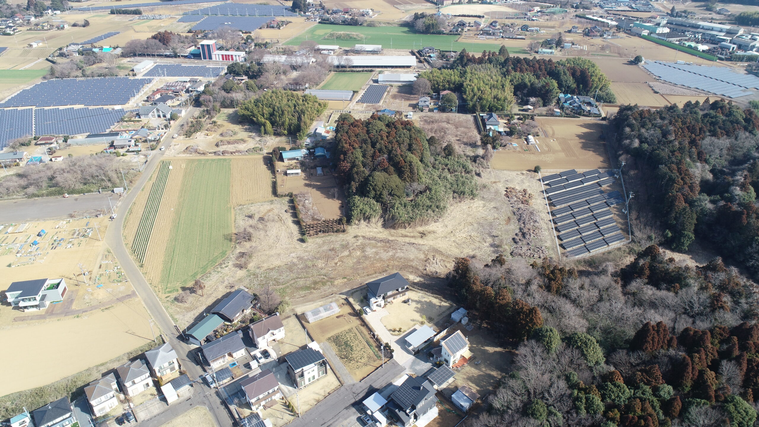 造成・設置前:茨城・龍ケ崎市貝原塚町Ⅲ